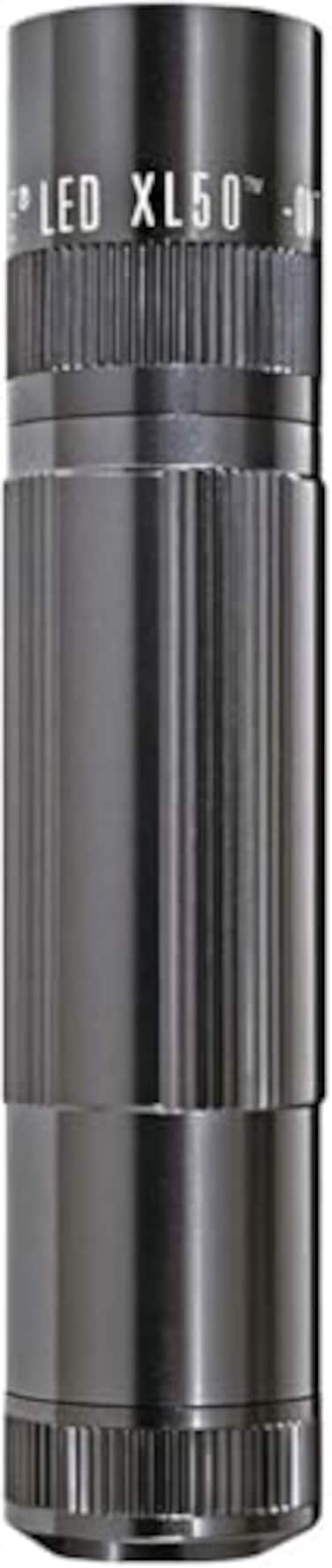 MagLite XL50 LED Flashlight Compact and Powerful with MultiMode Functionality WaterResistant 3Cell AAA BatteryPowered Gray