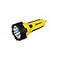 Dorcy 412521 Water Resistant Battery Powered Floating LED Flashlight with Carabiner Clip Ideal for Camping and Outdoors Bright Yellow