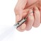 KeyUnity KF00 Titanium Mini Keychain LED Flashlight 15 Lumens Waterproof Electric Torch Light Handheld Size Single Mode for Camping Hiking Climbing Fishing Backpacking KF00 Sandblasted