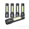 Hilngav 5 Pack Mini Small Pocket LED Flashlight USBC Rechargeable High Lumens Bright Powerful EDC Flash Lights Aluminum Handheld Flashlight Bulk for Portable Camping Christmas Gifts