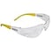 DEWALT DPG541C Protector Protective Eyewear ANSI Z871 Impact Rated Lightweight UniversalFit Frame Flexible Rubber Temples Clear Lens 1 Pair