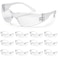 ATERET 12 Pairs Safety Glasses Scratch Resistant Polycarbonate ANSI Z871 Impact Resistant Lens