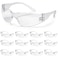 ATERET 12 Pairs Safety Glasses Scratch Resistant Polycarbonate ANSI Z871 Impact Resistant Lens