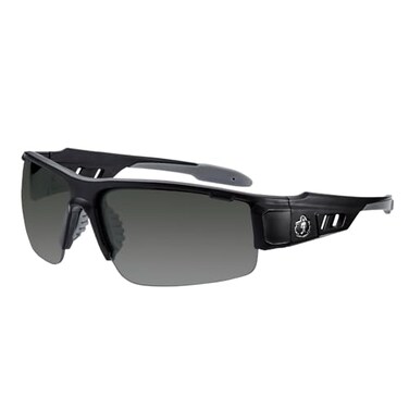 Ergodyne 52031 Skullerz Dagr Polarized Safety Sunglasses Black Frame Smoke Lens