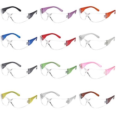 GAMMA RAY Gamma Ray Kids Protective Safety Goggle Glasses 12Pack