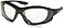 Honeywell Uvex Home Seismic Black Safety Glasses With Clear AntiScratchHard Coat Lens S0600