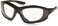 Honeywell Uvex Home Seismic Black Safety Glasses With Clear AntiScratchHard Coat Lens S0600