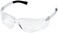 MCR Safety Glasses BearKat BKH25 Clear Polycarbonate lenses UV light protective eyewear with Scratch Resistant Duramass Technology Bifocal Safety Glasses 25 Diopter
