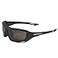 Radians XT121 Extremis Full Black Frame Safety Glasses with Smoke AntiFog Lens Adult