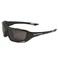 Radians XT121 Extremis Full Black Frame Safety Glasses with Smoke AntiFog Lens Adult