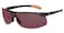 Uvex Honeywell UVEX by Honeywell Protg Safety Glasses Metallic Black Frame with SCTGray Lens treme AntiFog Coating S4205X