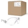 amoolo Safety Glasses for Men Women Clear Eye Protection for Worl Lab Construction ClearAdults Size 144 Pack
