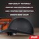Dynamic WolfJaw Fiberglass Full Brim Hard Hat with Wheel Ratchet Black