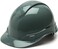 Ridgeline Pyramex Cap Style Hard Hat 4Point Ratchet Suspension Slate Gray