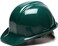 Pyramex Safety Products HP14035 Sl Series 4 pt Snap Lock Suspension Hard Hat Green