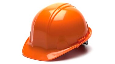 Pyramex Safety Products HP14040 Sl Series 4 pt Snap Lock Suspension Hard Hat Orange