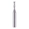 SpeTool Spiral Router Bits with DownCut 18 inch Cutting Diameter 14 inch Shank CNC Bits Solid Carbide End Mill for Wood Cut Carving