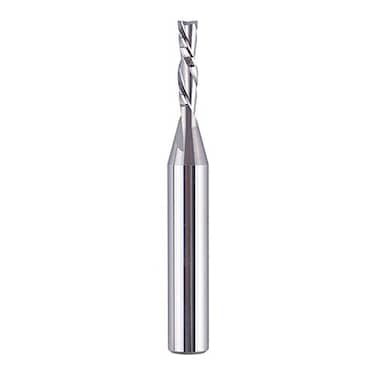 SpeTool Spiral Router Bits with DownCut 18 inch Cutting Diameter 14 inch Shank CNC Bits Solid Carbide End Mill for Wood Cut Carving