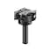 SpeTool CNC Spoilborad Surfaing Router Bit 1 Cutting Diameter 22 Flute with 14 Shank Router Planning Dado Cleaning Planer Bit