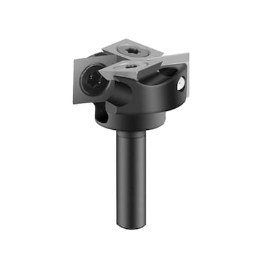 SpeTool CNC Spoilborad Surfaing Router Bit 1 Cutting Diameter 22 Flute with 14 Shank Router Planning Dado Cleaning Planer Bit