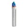 Amana Tool Spektra Extreme Tool Life Coated Solid Carbide VGroove Router Bit 45626K 90 Degree x 14 D x 18 CH x 14 Inch Shank 3Flute