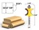Yonico YONICO Bullnose Router Bits 58Inch Bead 14Inch Shank 13116q