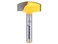 Yonico YONICO Router Bits Horizontal Crown 1Inch Radius 14Inch Shank 16173q
