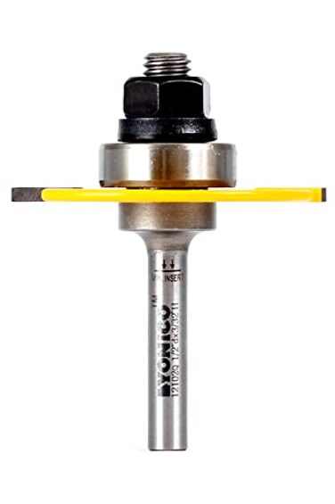Yonico YONICO Slotting Cutter Router Bit 332Inch 14Inch Shank 12102q