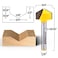 Yonico YONICO V Groove Router Bit 120 Degree X 34Inch Diameter 14Inch Shank 14997q
