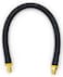 Vibrant Yard 18inch Short Air Compressor Hose 14 Male NPT To 14 Male NPT Connections LeadFree Brass