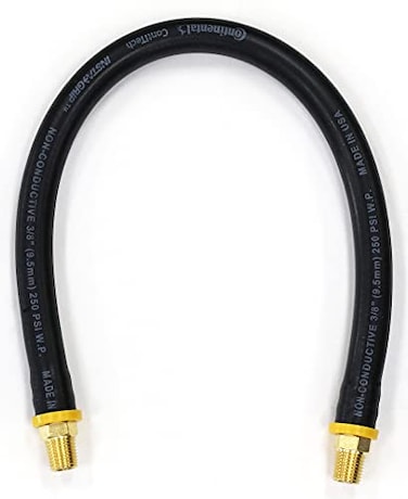 Vibrant Yard 18inch Short Air Compressor Hose 14 Male NPT To 14 Male NPT Connections LeadFree Brass