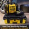 Turokacase Air Compressor Case for DEWALT 20V MAX Tire Inflator DCC020IB Waterproof Dustproof Shockproof Air Pump Hard Storage Carrying Bag for DEWALT Tools Battery Charger Case Only