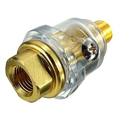 beduan Beduan Automatic Mini In Line Oiler 14 NPTOil Lubricator for Air Compression