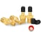 GODESON 14 NPT Tank Valve AntiCorrosion Brass Schrader Valve with 14 Male NPTUsing with Air Compressor TanksPack of 4