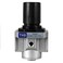 THB HEAVY DUTY INLINE COMPRESSED AIR PRESSURE REGULATOR FOR AIR COMPRESSOR 7 TO 215 PSI ADJUSTABLE HIGH FLOW RATE WALL BRACKET AND GAUGE INCLUDED 34 NPT 175 CFM
