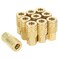 JOROY Air Compressor Hose Fittings 14 Inch Flow Size 14 Inch NPT Female Threads Size Brass Material 10 Pieces Air Coupler Set