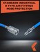 KREFINISH Air Blow Gun kit with Air Blow Gun 16ft5 Meter Long PU Air Hose Heavy Duty Cleaning with Long Nozzle Air Duster Blow Gun Kit for Air Compressor