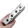 LDEXIN 4 Way Pneumatic Manifold Air Distribution Block 14 Output Port 12 Supply Port Compressed Air Manifold Pneumatic Block Air Coupler Fast Connector Silver