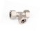 Obida rapid air system 12 Replacement For RapidAir MaxLINE Compressed Air Piping Tee M8010 Fitting Max Line Rapid Air silvery