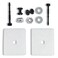 Karbay Safety Screw and Nut for Hiblow HP6080 Air Pump fit HP80 HP60 HP800117 HP800110 and more