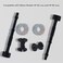 Karbay Safety Screw and Nut for Hiblow HP6080 Air Pump fit HP80 HP60 HP800117 HP800110 and more