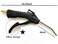 SANFU 4 Stainless Steel Elbow Air Blow Gun with 14 Brass Plug Air Tools for Air Compressor Removing Dust Cleaning2PackBlack