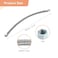 uxcell Air Compressor Exhaust Tube M16 Thread 1575 Length Compressor Hose Stainless Steel Hose Air Tube Compressor Hardware Accessories Replacement PartsFlared Mouth