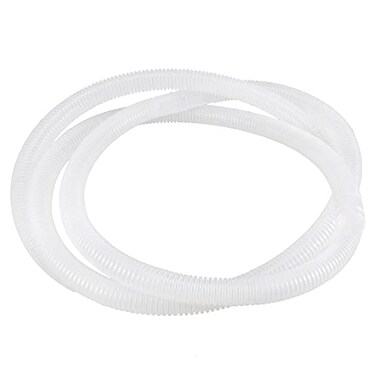uxcell Plastic Drain Hose Pipe for Air Conditioner 2m 656ft 16mm x 17mm White