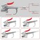 WYNNsky 17PCS Air Compressor Accessories Attachment Kit 14 Air Hose Fittings Blow Gun Tire Gauge Air Chuck