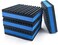 LBG Products Rubber AntiVibration Isolator PadsHeavy Duty Blue EVA Pad for Air ConditionerCompressorsHVACTreadmills etc2 X 2 x 78