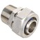 Hromee Straight Fitting for 34Inch Tubing with 34Inch Male NPT Thread Use with Air Piping System