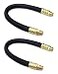 QWORK Air Compressor Hose 38 X 15 Air Hose 300 PSI Max Working Pressure 14 Male NPT To 14 Male NPT Connections 2 Pack