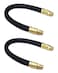 QWORK Air Compressor Hose 38 X 15 Air Hose 300 PSI Max Working Pressure 14 Male NPT To 14 Male NPT Connections 2 Pack