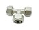 Delixike Replacement for RapidAir MaxLINE Compressed Air Piping Tee M8010 For rapid air fittings 12 npt